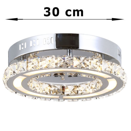 Lampa Kryształowa RING 30cm K054